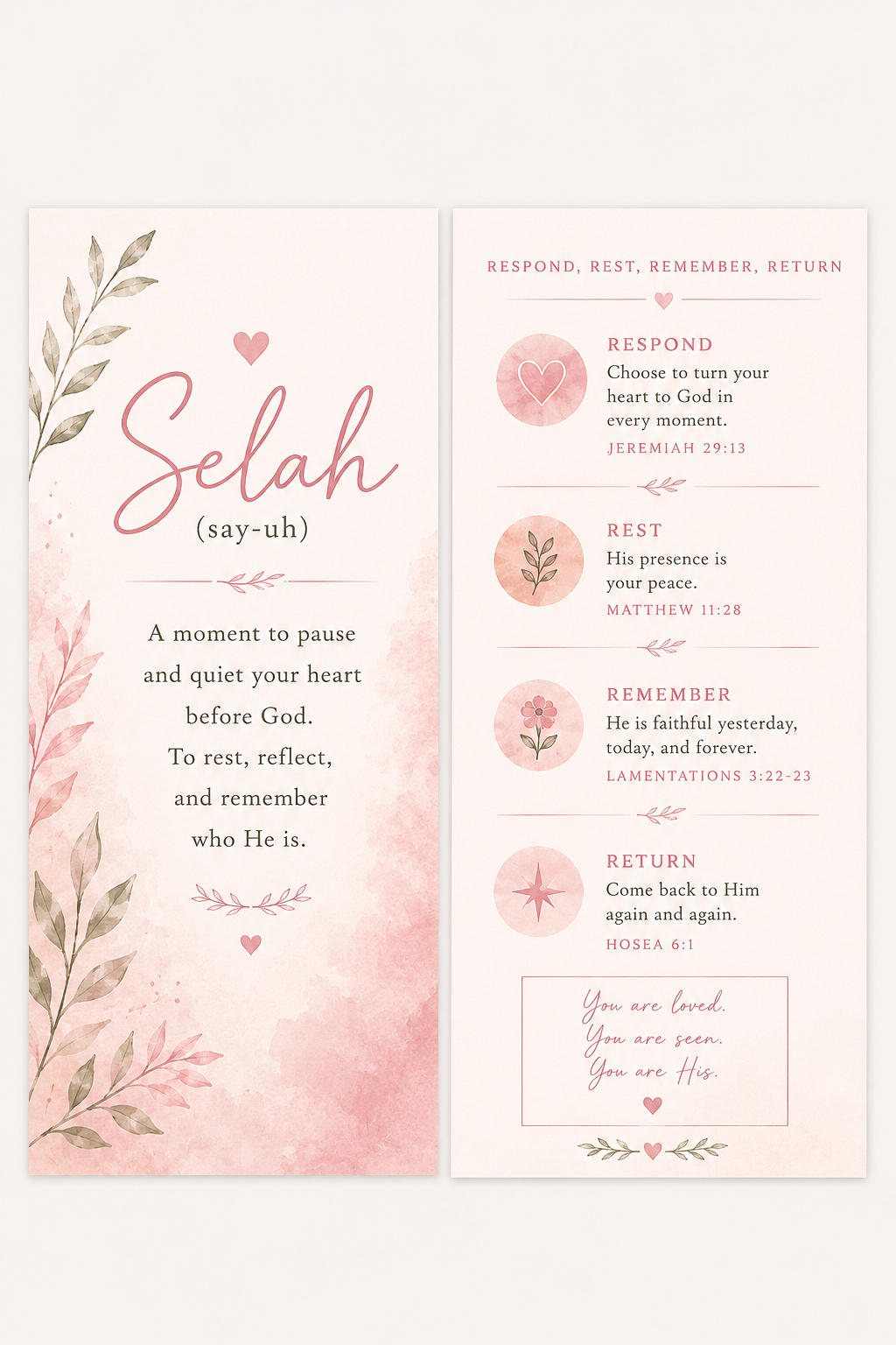 Selah Montlhy Devotional Box